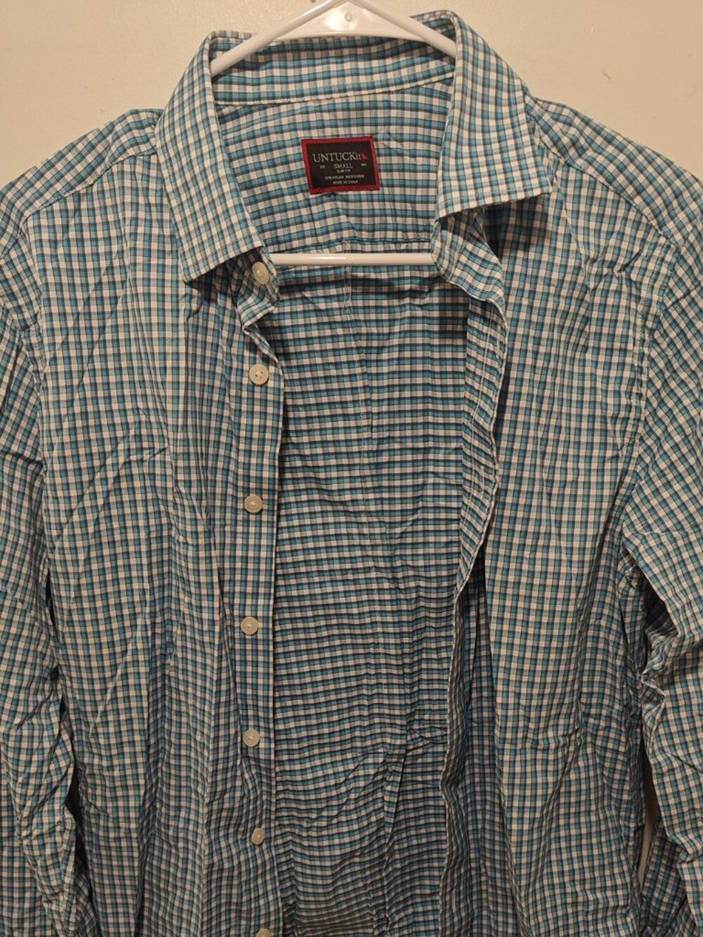 Untuckit Kenneth Cole &Collar Tom Baine lot of 4 tech stretch dress shirts S